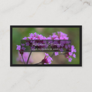 Carte De Visite Pour experts floraux et fleuristes professionnels