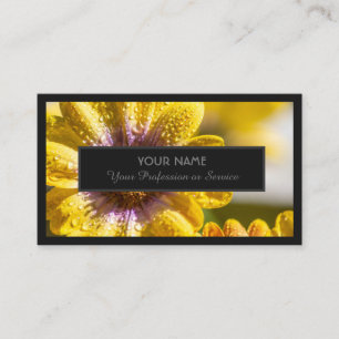 Carte De Visite Pour experts floraux et fleuristes professionnels