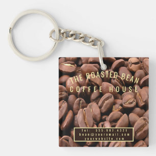 Carte de visite pour haricots de café torréfiés ar