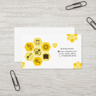 Carte de visite pour la production et la vente de