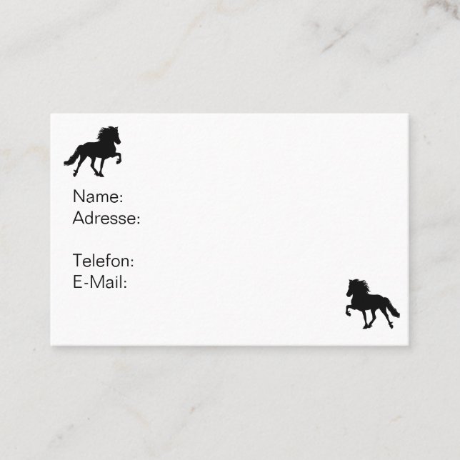 Carte de visite pour la réalisation du sélénium (Devant)