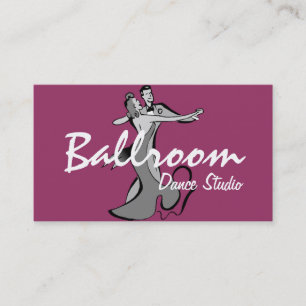 Carte de visite pour leçons de studio d'instructri