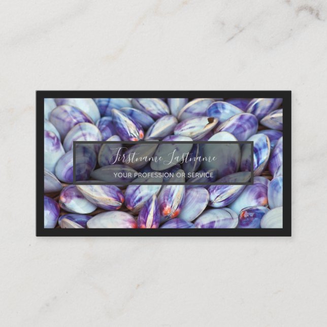 Carte De Visite Pour les experts maritimes et les amateurs de frui (Devant)