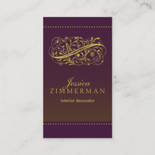 Carte de visite Pourcentage victorien