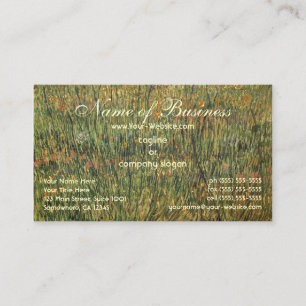 Carte De Visite Prairie en fleurs de Vincent van Gogh