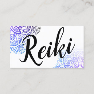 Carte De Visite Praticien/Carte de visite instructeur Usui Reiki