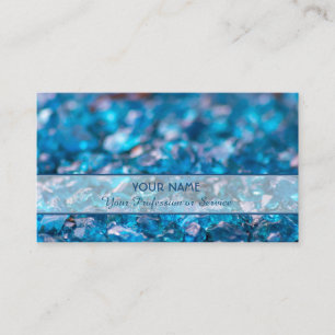 Carte De Visite Precious saphire gems business card