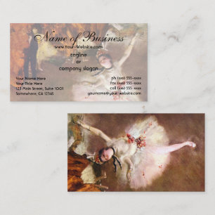 Carte De Visite Première ballerine Rosita Mauri, l'étoile Edgar De