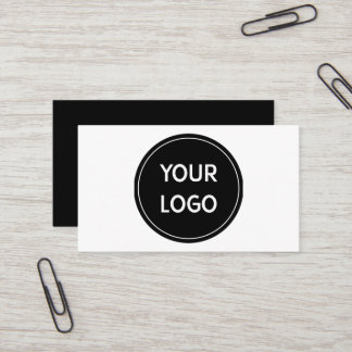 Carte De Visite Premium QR Logo Concept for Modern