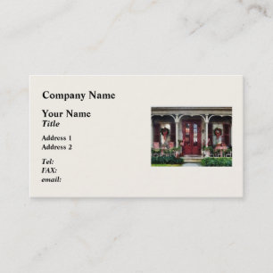 Carte De Visite Préparez pour Noël