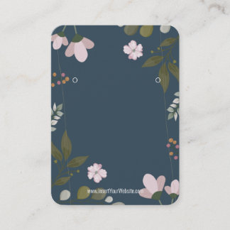Carte De Visite Présentoir de logo Kraft Eucalyptus Aquarelle pour