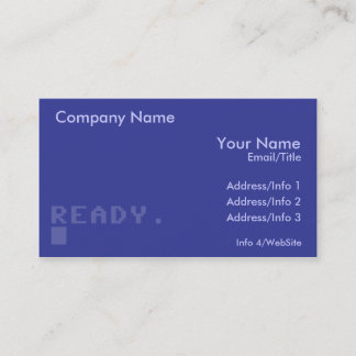 CARTE DE VISITE PRÊT