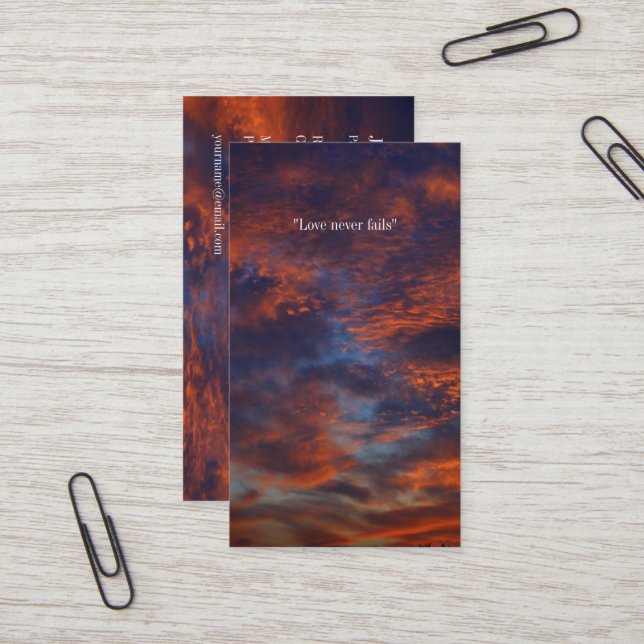 Carte De Visite Prêtre du pasteur | du chrétien | (Devant/Arrière en situation)