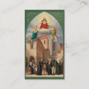 Carte De Visite Prière à Saint Vincent de Paul Prêtre catholique