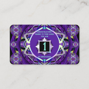 Carte De Visite Prime W3 violette