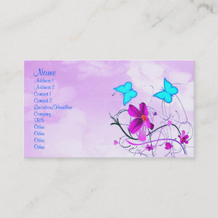 Carte De Visite Printemps
