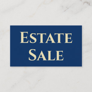 Carte De Visite Prise en charge des ventes immobilières
