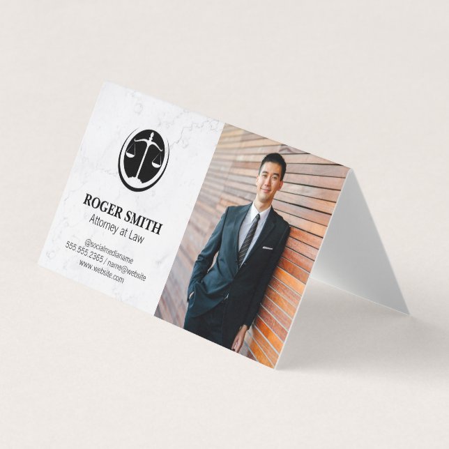 Carte De Visite Procureur | Business School (Devant)