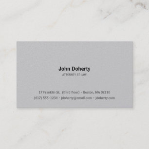 Carte De Visite Procureur   Plate-forme de plaidoyer