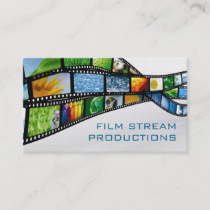 Carte De Visite Producteur de films de réalisateur moderne