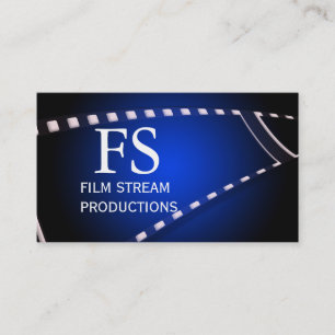 Carte De Visite Producteur de films de réalisateur moderne