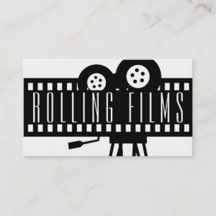 Carte De Visite Producteur de films de réalisateur moderne