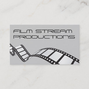 Carte De Visite Producteur de films de réalisateur moderne