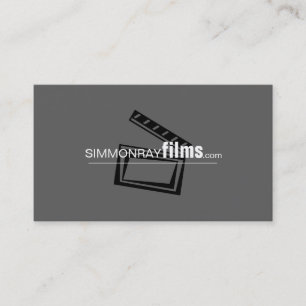 Carte De Visite Producteur de films professionnels, réalisateur C