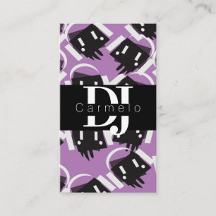 Carte De Visite Producteur de musique robotique boite de nuit