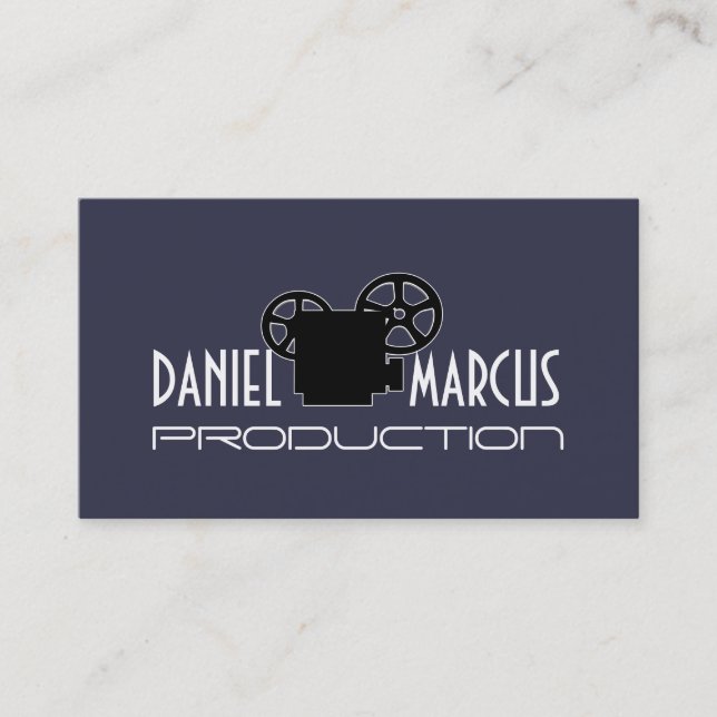 Carte De Visite Productions cinématographiques modernes, Vidéograp (Devant)
