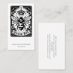 Carte De Visite Produits de miel de rucher de abeille Tarot Honey