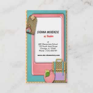 Carte De Visite Professeur