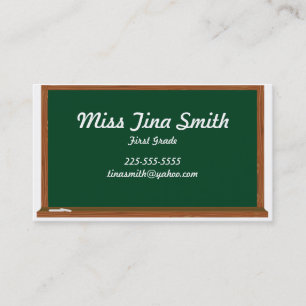 Carte De Visite Professeur