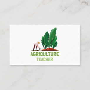 Carte De Visite Professeur agricole   AG Teacher  Légumes