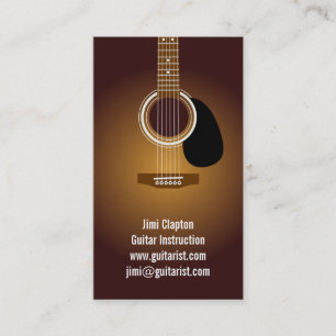 Carte De Visite Professeur de guitare