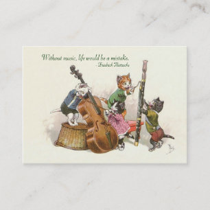 Carte De Visite Professeur de musique, musicien. Music Store -
