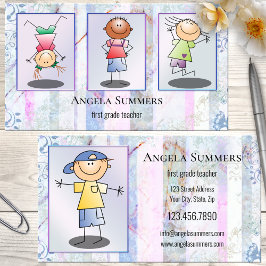 Carte De Visite Professeur de photo ou de dessin ou après l'école