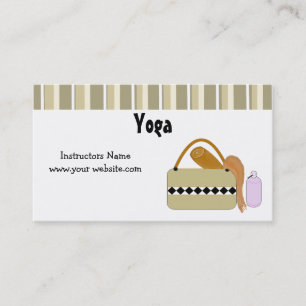Carte De Visite Professeur de yoga