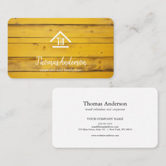 Carte De Visite Professional Modern Home Repair Handyman