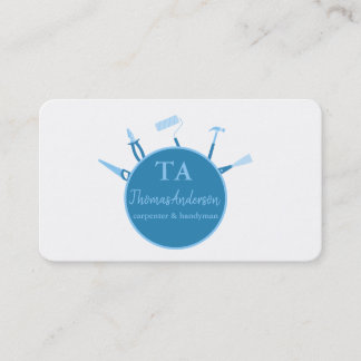 Carte De Visite Professional Modern Home Repair Handyman