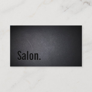 Carte de visite professionnel Black Out Salon