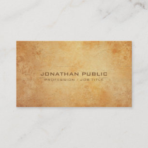 Carte De Visite Professionnel Créatif Historique Plaine Luxe