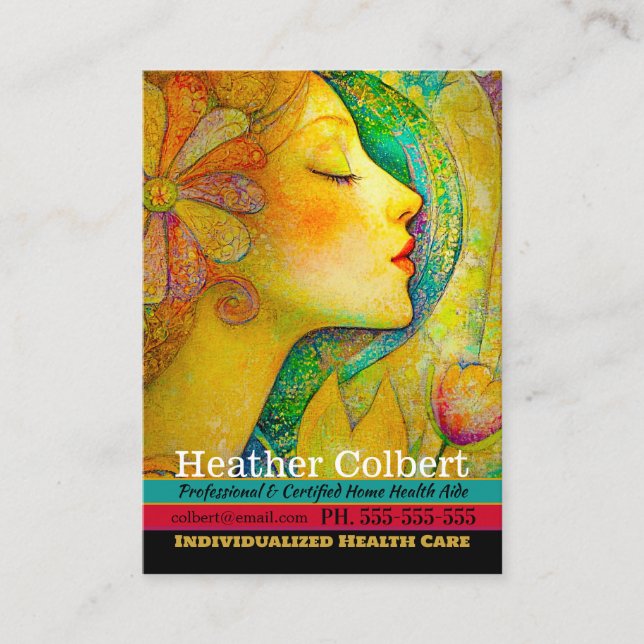 Carte De Visite Professionnel de confort Whispering (Devant)