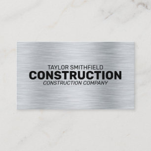 CARTE DE VISITE PROFESSIONNEL DE LA CONSTRUCTION M
