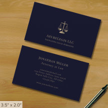Carte de visite professionnel de la Marine Gold Ju