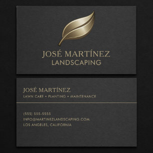 Carte De Visite Professionnel de l'aménagement paysager