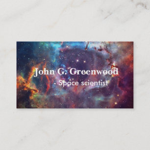 Carte De Visite Professionnel de l'astronomie et des sciences de l