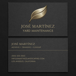 Carte De Visite Professionnel de l'entretien de jardin