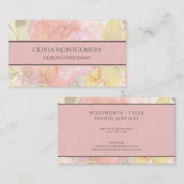 Carte de visite professionnel design moderne