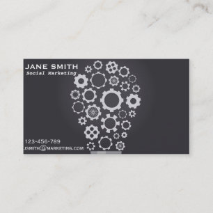 Carte De Visite Professionnel du marketing social freelance